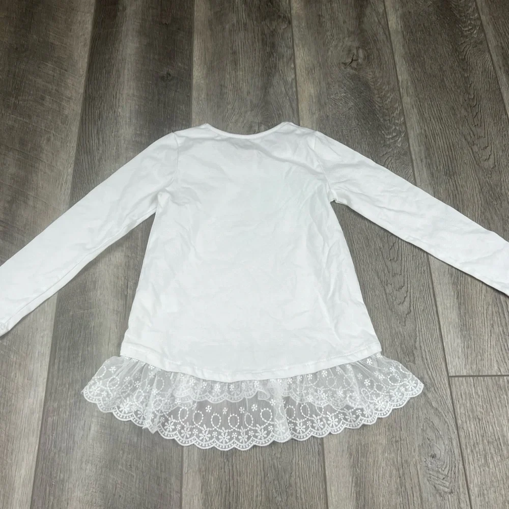 Isaac‎ Mizrahi Kids White Christmas Top